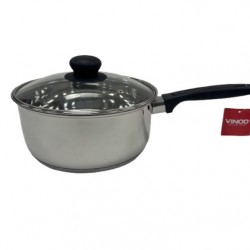 Capsule Bottom Saucepan w/G Lid, Elegant -20cm