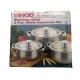 3pcs. Chefs Casserole Set w/lid 18/20/22cm 3pcs. Chefs Casserole Set w/lid 18/20/22cm