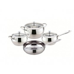 7 PC S/S Heavy Duty Pot Set 