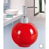 Red Round Soap Dispenser  36/C