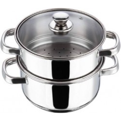 Belly Saucepot + Steamer w/lid - 2 Tier, 18cm