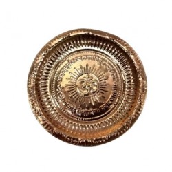 Copper Plate  8" - Gayatri