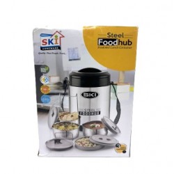 Tiffin Carrier, Food Hub - Insulated Lunch Box, 3 Tier