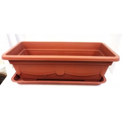 Balcony planter with base(22x10),--50/C