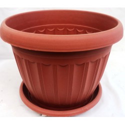 Planter with base (9.5x7),60/C M/20