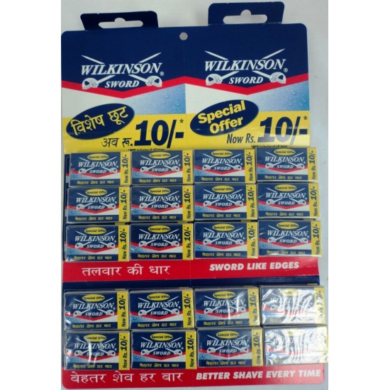 Wilkinson Blades (Carded),1200/C M/20 Wilkinson Blades (Carded),1200/C M/20