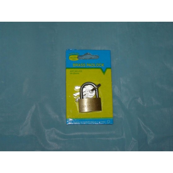1 Pc. 20mm Brass padlock,600/C M/50