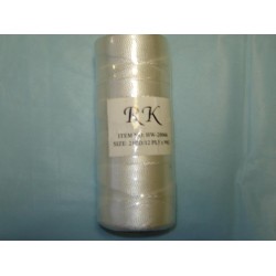 Polyester White Twine Spool 90g,100/C M/50