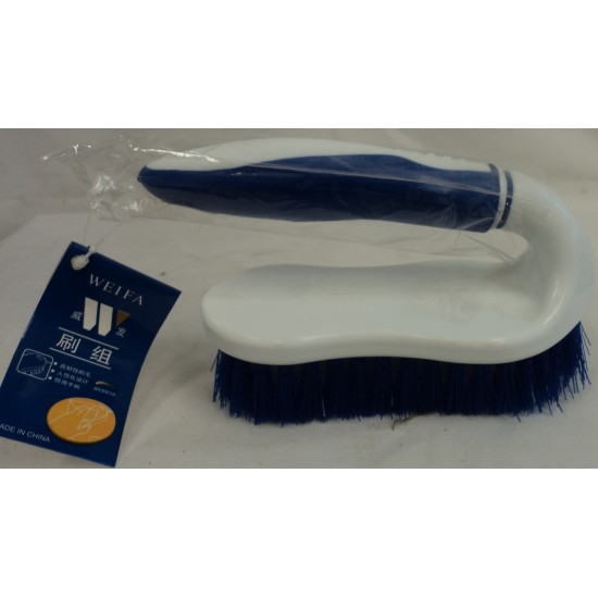 Deluxe White/Blue Scrubbing Brush,144/C Deluxe White/Blue Scrubbing Brush,144/C