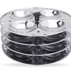 Idli Plates / Stand - 4 Tier