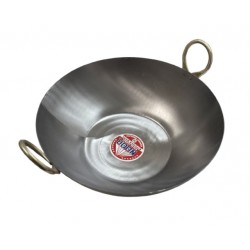 Iron WOK / Kadai, FLAT #16, 42cms 