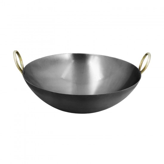 Iron WOK (Kadai), (Round) # 18,  45cms  