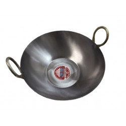 Iron WOK / Kadai, FLAT #14,  36cms
