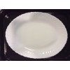 14' Opalware Oval Plate 
