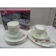 27pcs Dinner Set (Pink),2/C