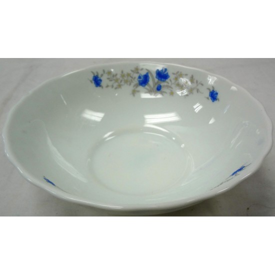8' Opalware Bowl (Blue & White) 36/C
