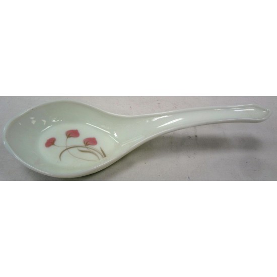 8.5' Opalware Spoon (Pink & White) 96/C