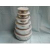 5pc Stainless Steel Bowl with Plastic Lid (10,12,14,16,18cm),20/C