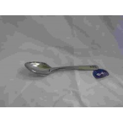 S/S 9' Oval Solid Spoon,240/C 