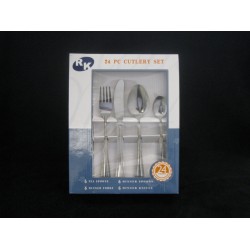 24pc S/S Cutlery Set