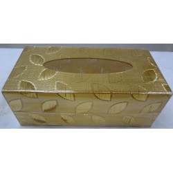 Gold Fancy Tissue Box