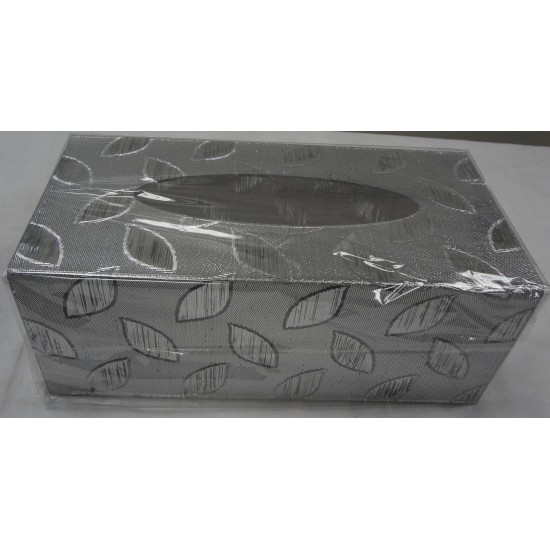 Silver Fancy Tissue Box