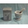 Marble Pestle & Mortar (Small),8/case