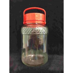 5Liter Red Lid Storage Jar-6/C M/6