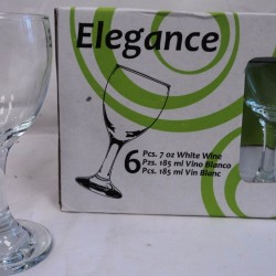 7oz/185mls Wine Glasses (ST01-7AW)