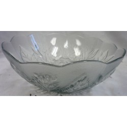 8.8'' Rose design Glass Bowl,12/case