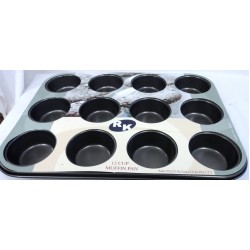 12 Cup Muffin Pan (35 X 26.5cm),24/C