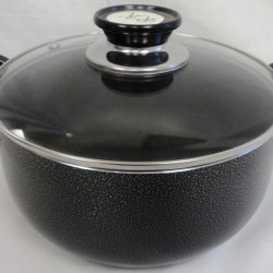 Non Stick 20cm Cooking Pot w/cover and 2 ears,8/C