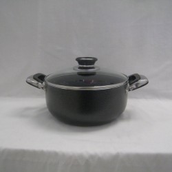Non Stick 22cm Cooking Pot w/cover and 2 ears,8/C