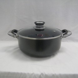 Non Stick 24cm Cooking Pot w/cover and 2 ears,8/C