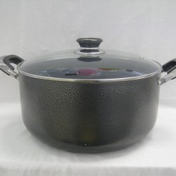 Non Stick 32cm Cooking Pot w/cover and 2 ears,6/C