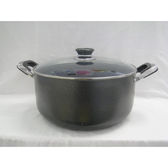Non Stick 32cm Cooking Pot w/cover and 2 ears,6/C