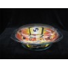 3L Oval Glass Casserole Dish W/Cover,4/C