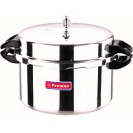 22 L PREMIER ALUMINUM PRESSURE COOKER.