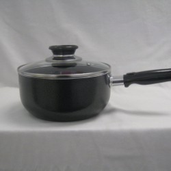Non Stick 18cm Sauce Pot w/cover and handle,8/C