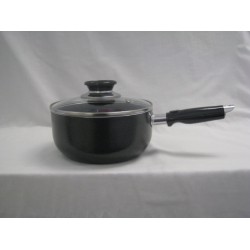 Non Stick 18cm Sauce Pot w/cover and handle,8/C