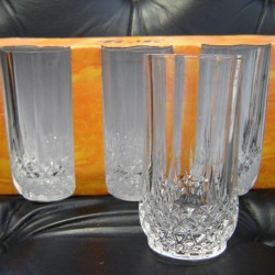 3pc Glass Set in Crystal Design (Large Size) 10oz,24/C