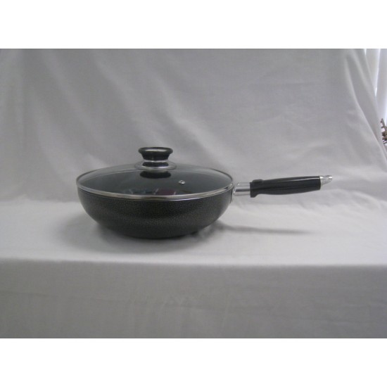Non Stick Cooking Wok 26cm w/cover and handle