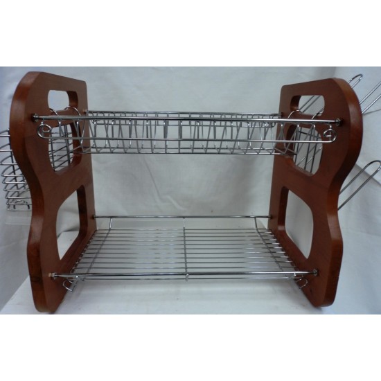 Wooden Dish Rack 16',6/C Wooden Dish Rack 16',6/C