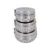 3pcs.Coriander (Kothmir) Container w/Lid 10/12/14cm