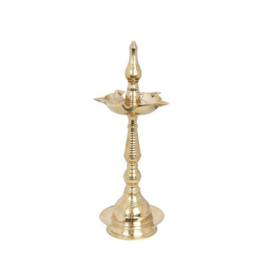 Deep/Diya - Fancy,  Brass # 10 (KERALA)