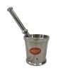 Mortar & Pestle (Khaldasta), Stainless Steel  # 5