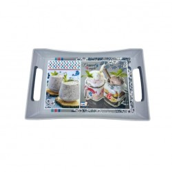 Serving Tray - Small, Assorted, Plastic 