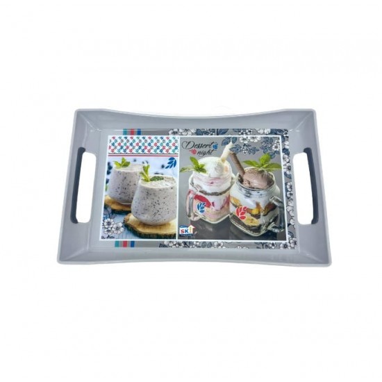 Serving Tray - Small, Assorted, Plastic Serving Tray - Small, Assorted, Plastic