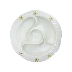 Round Compartment Tray,9/C