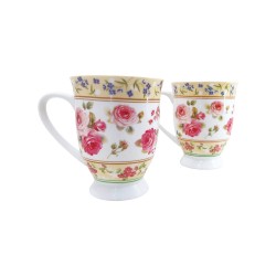 2 pc Mugs In Gift Box 340 ml - Border